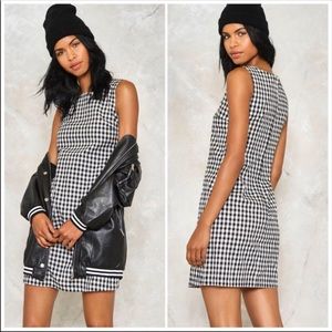 Nasty Gal Retro Be There Gingham Dress